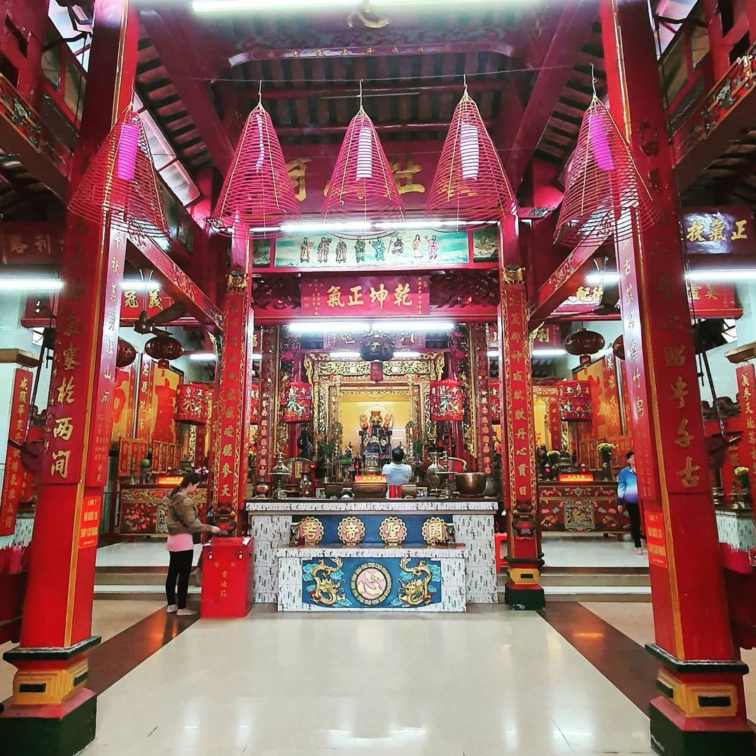 Các chi tiết điêu khắc gỗ Bao Lam tại Chùa Ông Phan Thiết