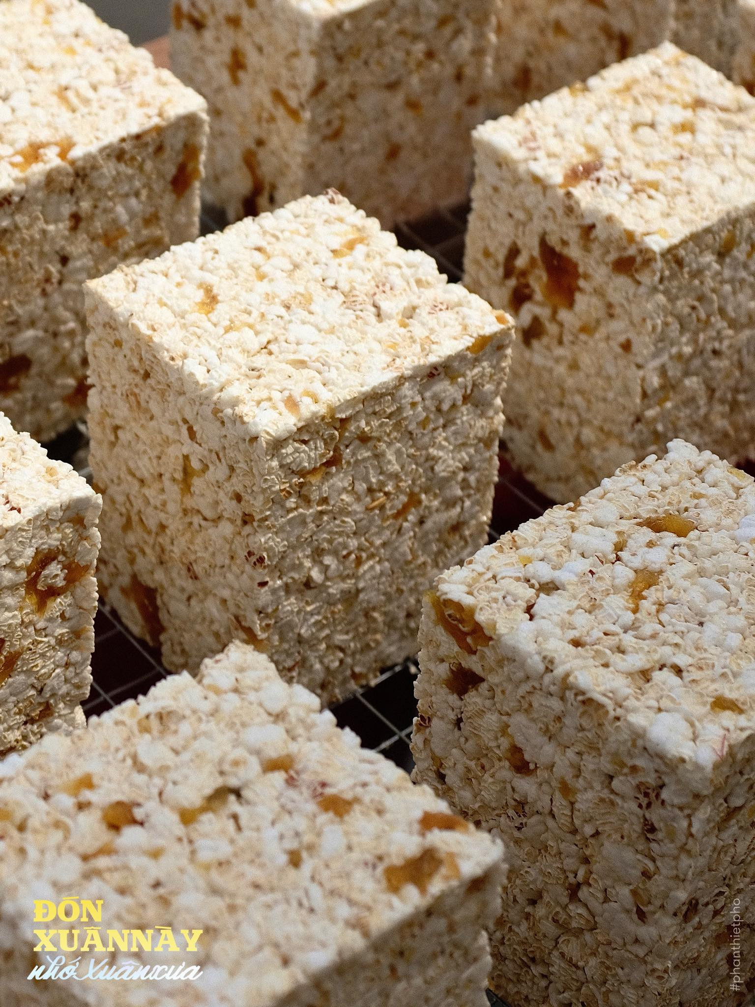 Cốm hộc - đặc sản không thể thiếu trong dịp Tết Phan Thiết