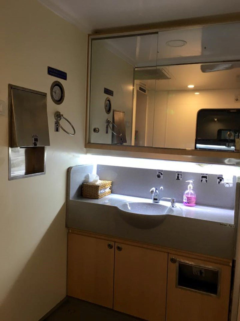 Khoang giường nằm tiện nghi trên tàu 5 sao Sài Gòn Phan Thiết