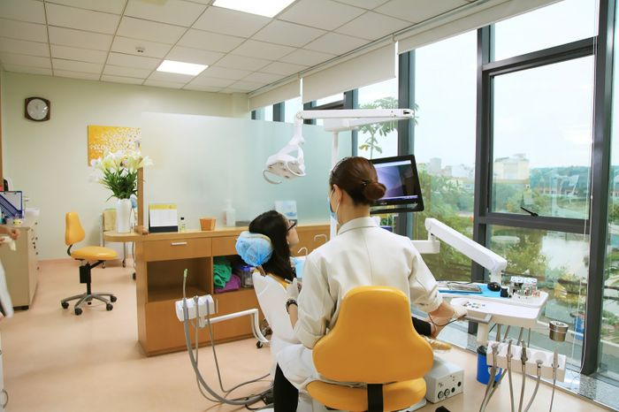 Không gian bên trong Bệnh viện Đa khoa huyện Nghĩa Hành