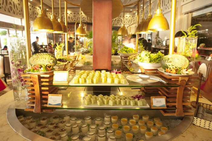 Không gian sang trọng của Nhà hàng Sea Green tại Sea Link Beach Villa