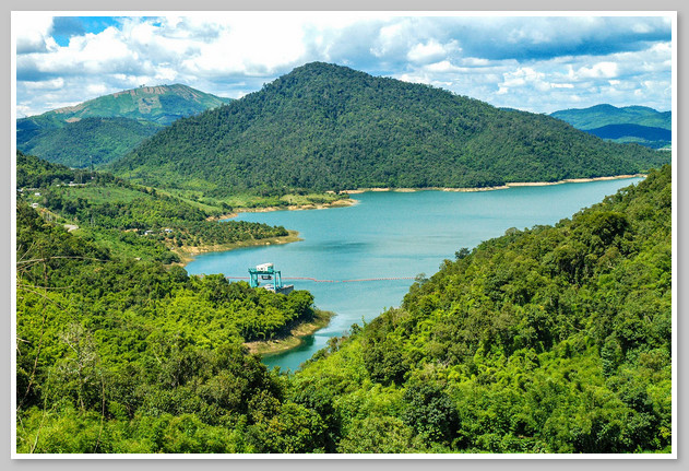 Khung cảnh thiên nhiên đa dạng địa hình tại huyện Hàm Thuận Bắc Bình Thuận