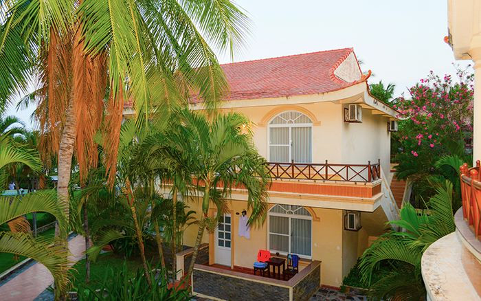 Kiến trúc độc đáo và không gian xanh mát tại villa gia đình Swiss Village Resort Phan Thiết