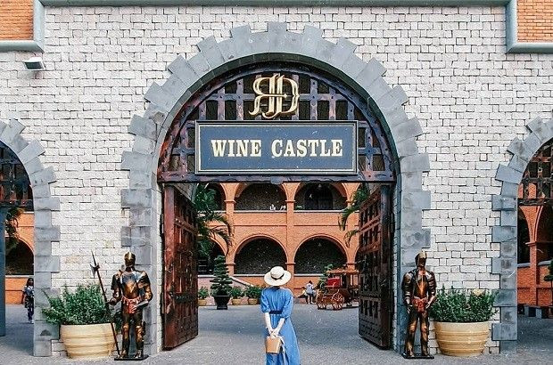 Kiến trúc Lâu đài Rượu vang Sea Links gần Anantara Mui Ne Resort