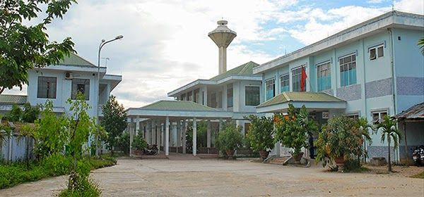 Mặt tiền của Bệnh viện Tâm Thần Tỉnh Quảng Ngãi