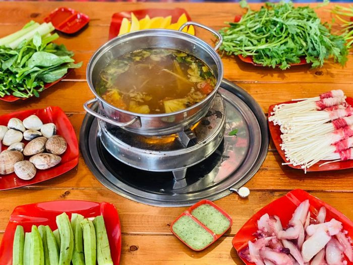 Một góc không gian quán Buffet Nướng &amp; Lẩu Nhất Nướng 29 ở Phan Thiết