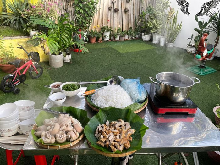 Một góc trang trí độc đáo tại Suri Homestay