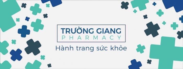 Nhà thuốc Trường Giang tại Bình Thuận với biển hiệu rõ ràng