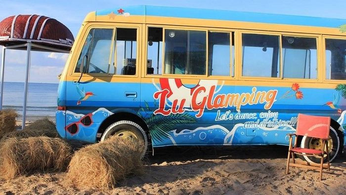 Những lều trại độc đáo tại khu nghỉ dưỡng Lu Glamping Mũi Kê Gà