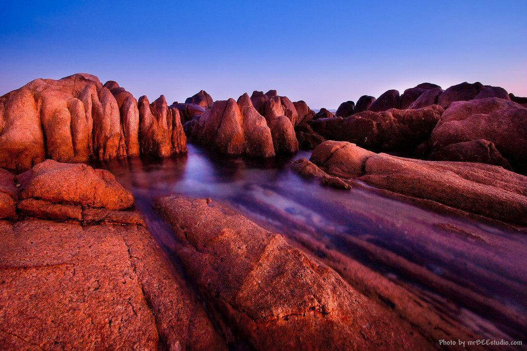 Những tảng đá hình thù kỳ lạ tại Bãi đá bảy màu Cổ Thạch