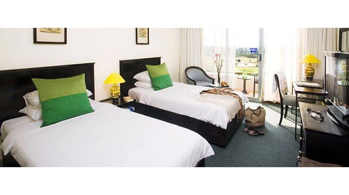 Nội thất cao cấp và hiện đại tại sảnh hoặc nhà hàng của Ocean Dunes Resort Phan Thiết