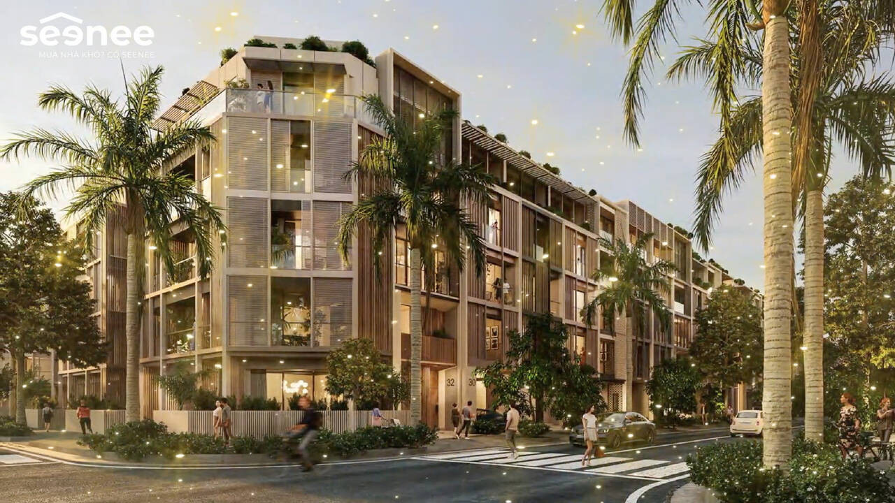 Phối cảnh phân khu nhà phố Soho tại The Global City