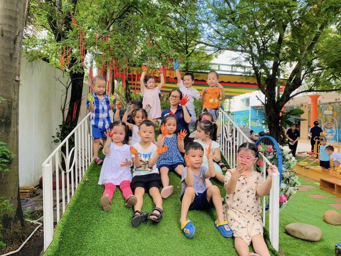 Phòng học đầy đủ giáo cụ tại Trường Mầm non Ngôi Sao Nhỏ Quận 7