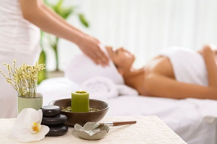 Phòng trị liệu thư giãn tại một spa ở Phan Thiết