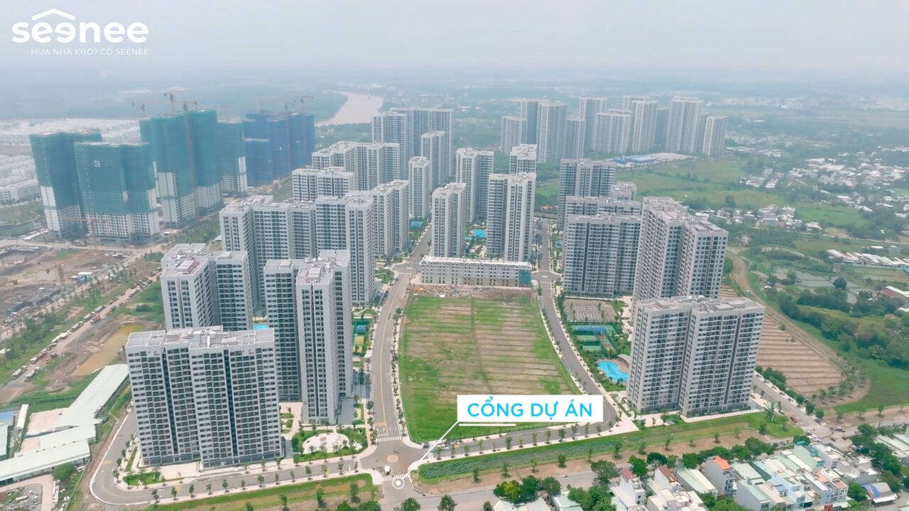 Vị trí cổng dự án tại đường Phước Thiện được đánh giá phong thủy tốt