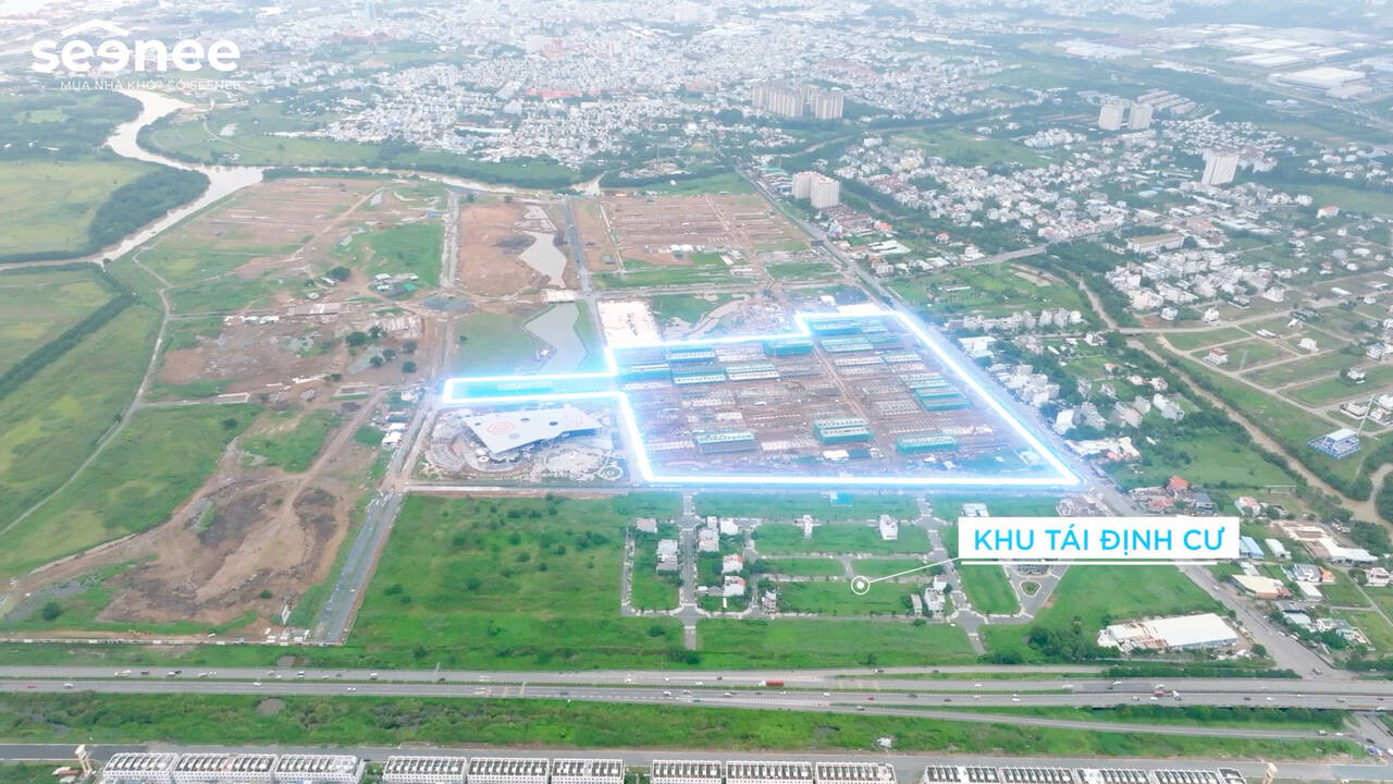 Vị trí phân khu Soho The Global City gần khu tái định cư