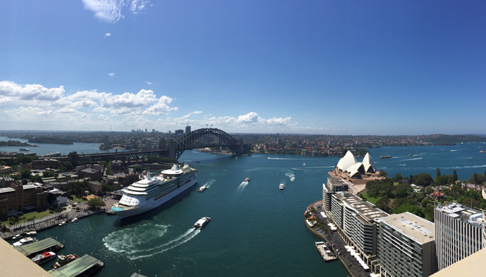 Bức ảnh gốc bến cảng thể hiện vẻ đẹp chân thực của bất động sản