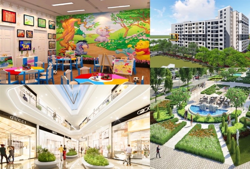 Khu công nghiệp Sóng Thần 3 nhìn từ trên cao