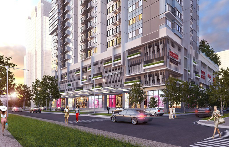 Khu mua sắm sầm uất tại Căn hộ chung cư City Gate 3, nơi cư dân có thể thỏa sức mua sắm và giải trí