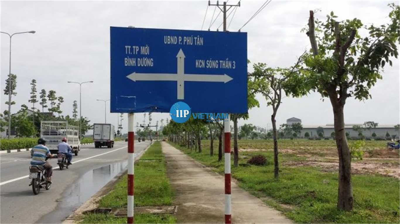 Mặt bằng tổng thể KCN Sóng Thần 3