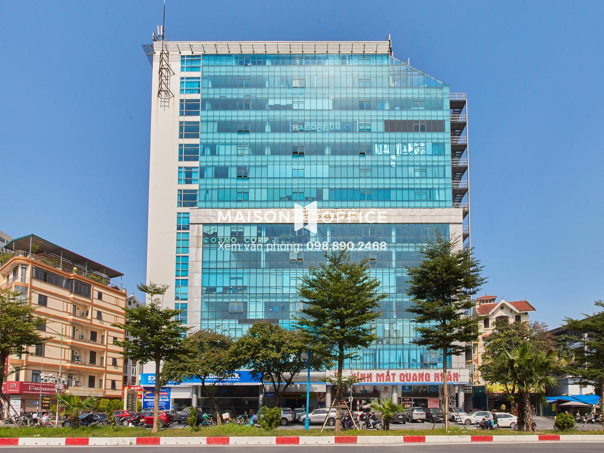 Mặt tiền Tòa nhà An Phú Building và khu vực xung quanh