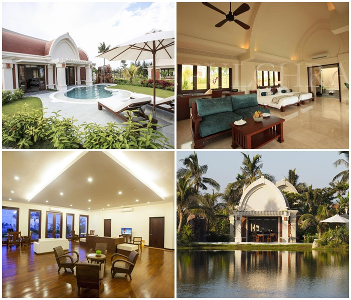 Sảnh đón tiếp sang trọng và không gian chung tại Pulchra Resort