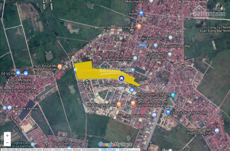 Bản đồ quy hoạch tổng thể Khu đô thị Phù Khê