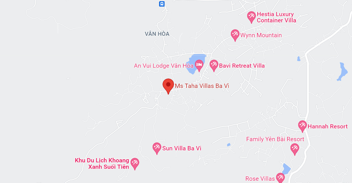 Bản đồ tổng quan định vị Ms Taha Villas