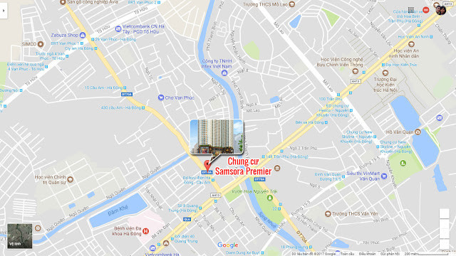 Bản đồ vị trí chiến lược của Samsora Premier 105