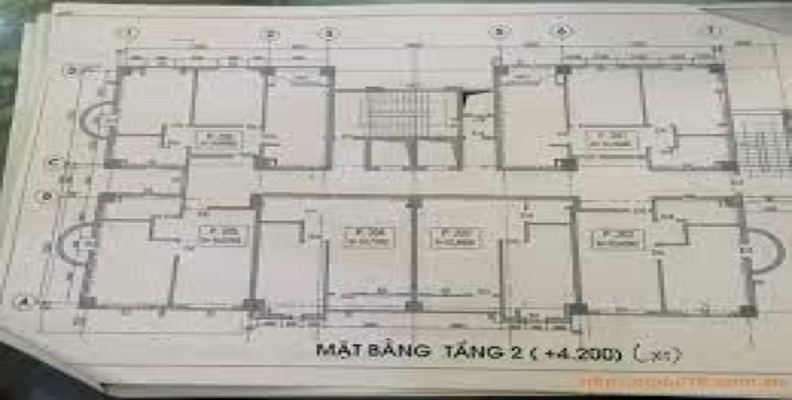 Bản vẽ chi tiết căn hộ tại X2 214 Nguyễn Xiển