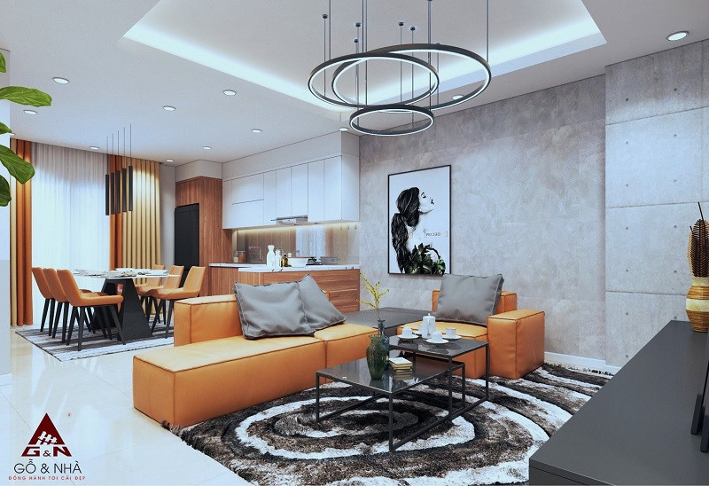 Căn hộ mẫu 3 phòng ngủ tại Brg Grand Plaza