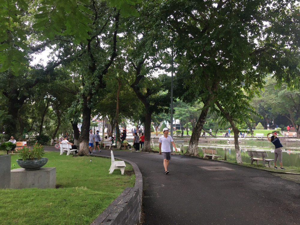 Cảnh quan công viên Phú Lâm gần dự án Căn hộ chung cư 62