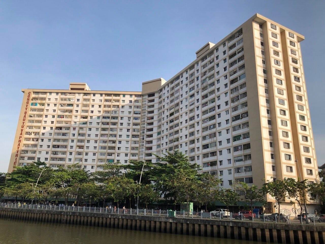 Chung cư Miếu Nổi nhìn từ xa, kiến trúc hiện đại tại Bình Thạnh