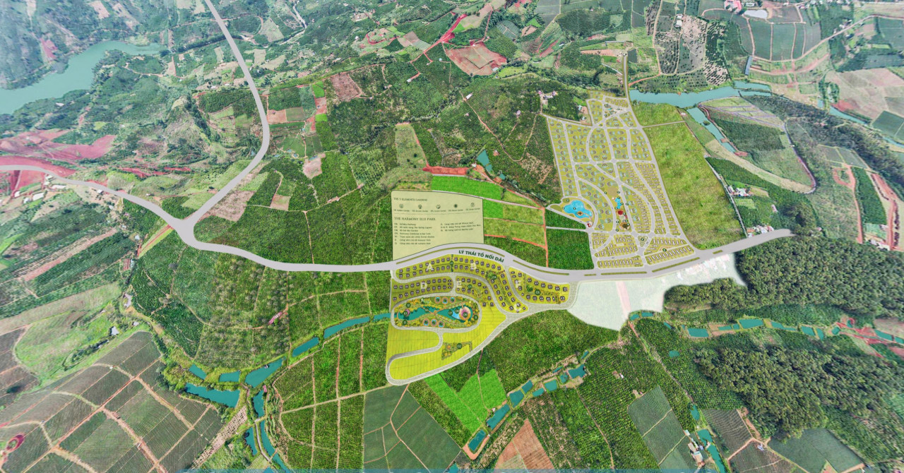 Cổng chào làng sinh thái La Nature