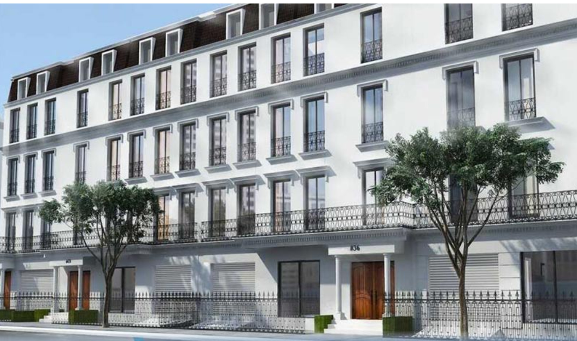 Góc nhìn chính diện dự án FLC Eco House Long Biên