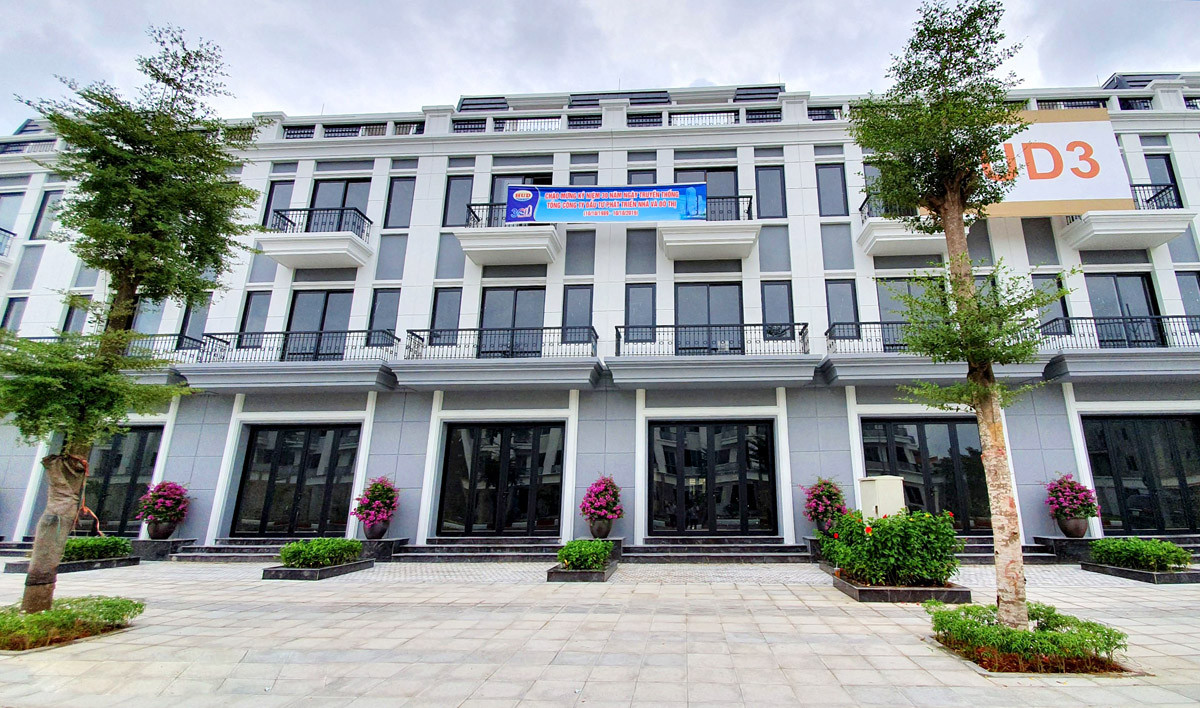 Hệ thống cơ sở hạ tầng đồng bộ tại Khu đô thị HUD Sơn Tây