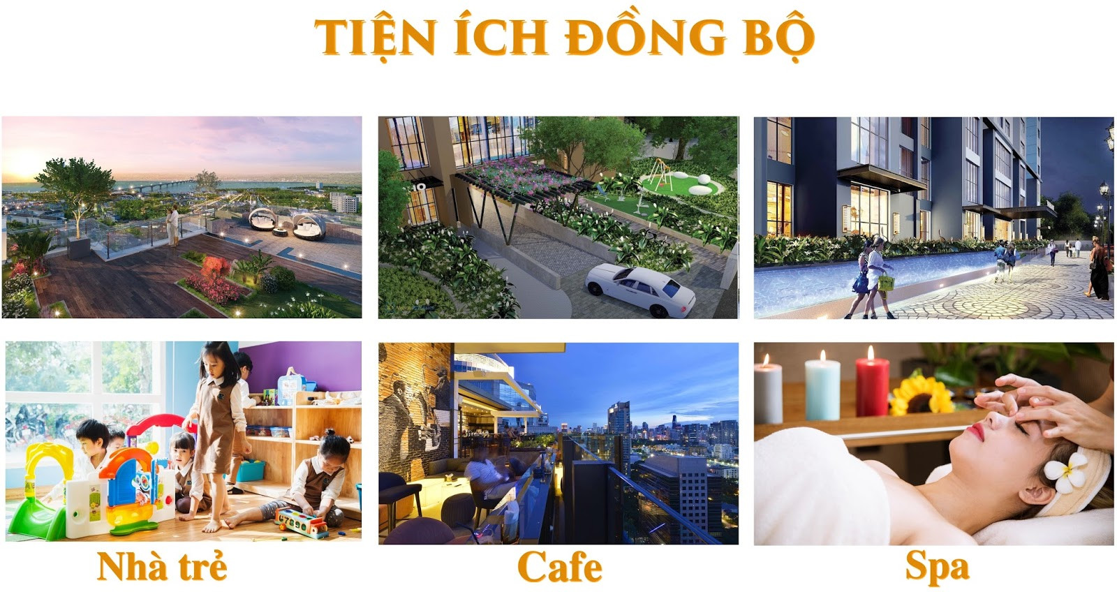 Hệ thống tiện ích nội khu cao cấp tại Amber Riverside