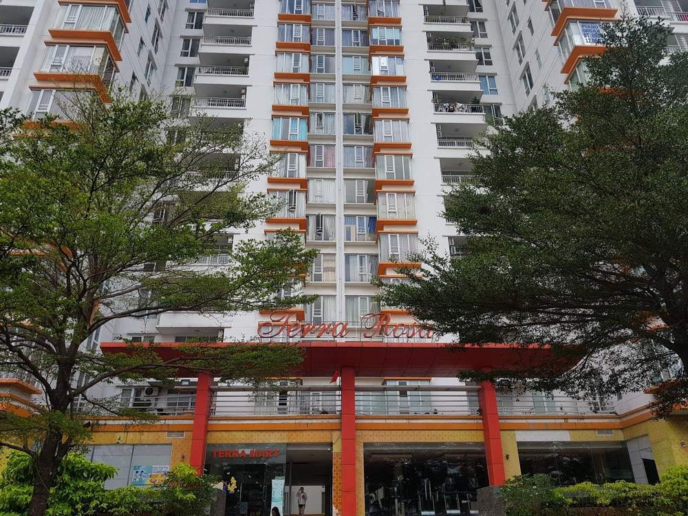 Hình ảnh thực tế căn hộ Terra Rosa từ góc nhìn rộng