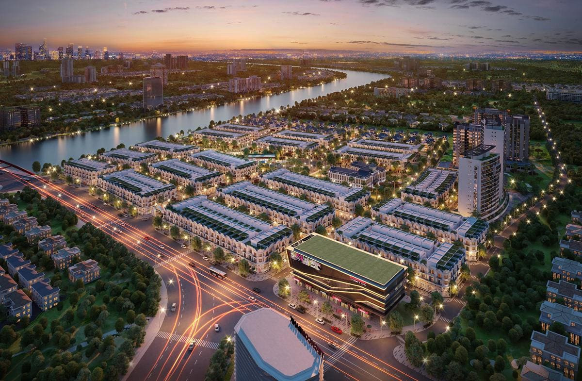 Hình ảnh tổng quan Khu đô thị Tiến Lộc Garden