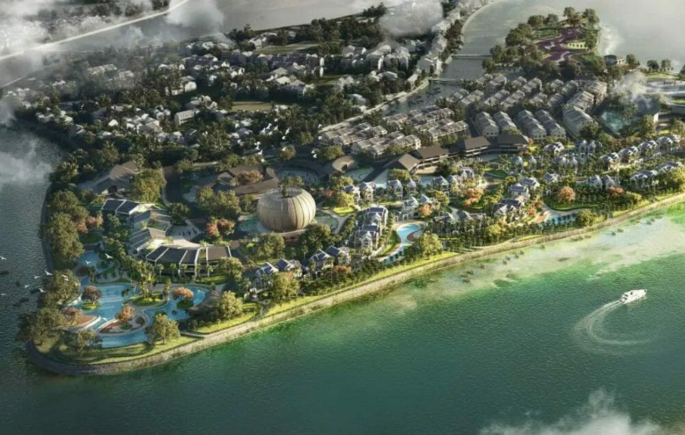 Hồ bơi riêng biệt tại khu resort đẳng cấp Hội An