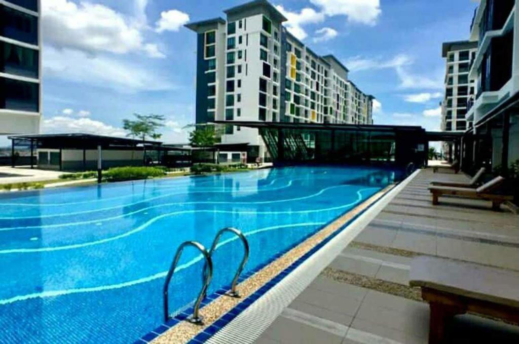 Hồ bơi thư giãn tiện ích tại dự án Chung cư 1050 Chu Văn An