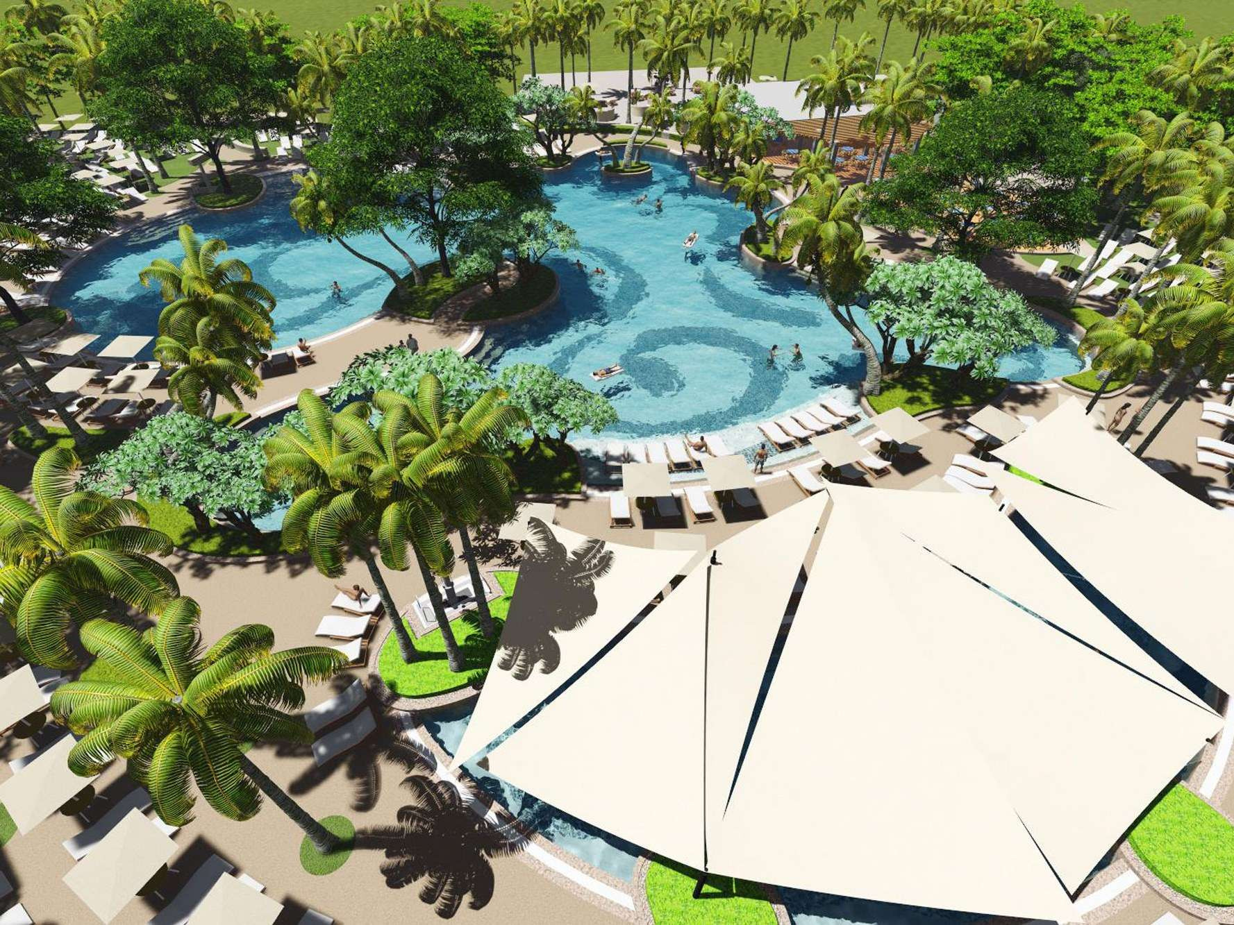 Hồ bơi vô cực tại khu nghỉ dưỡng Citadines Pearl Hội An