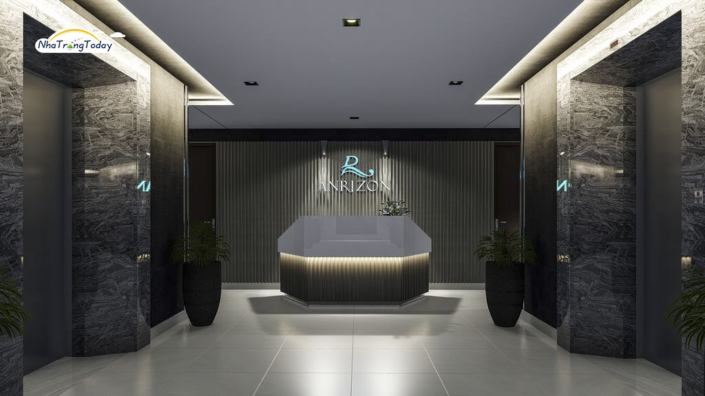 Không gian nhà hàng sang trọng tại Khách sạn Anrizon Hotel Nha Trang