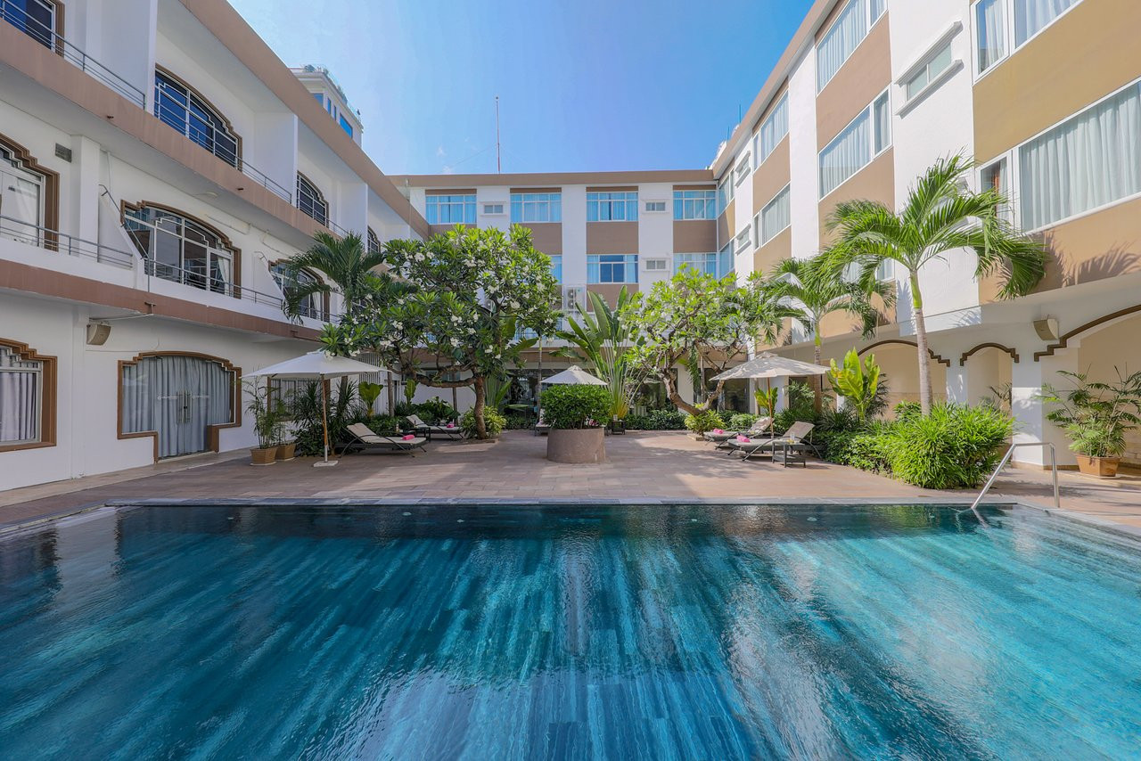 Không gian sảnh Khách sạn Grandvrio City Danang