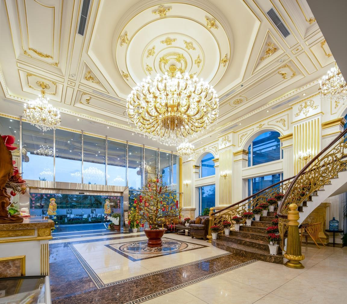 Không gian sảnh khách sạn Paracel Đà Nẵng