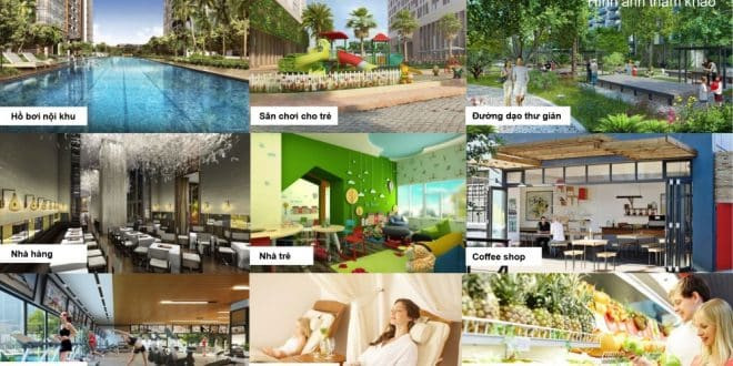 Không gian tiện ích nội khu đa dạng tại Thanh Nhựt