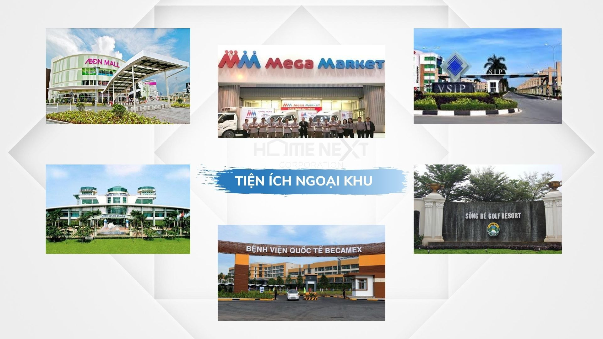 Khu công nghiệp Sóng Thần gần Eco Xuan Sky Residences