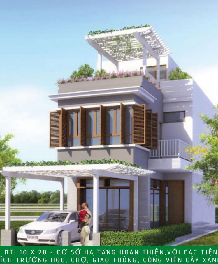 Khu dân cư Rạng Đông nhìn từ trên cao