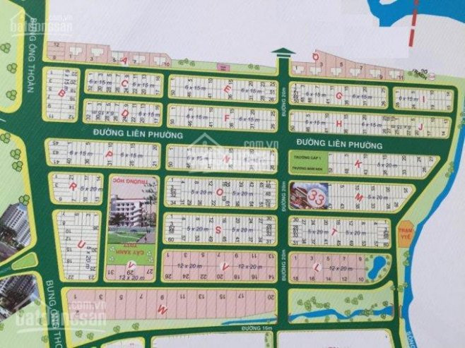 Khu dân cư Sở Văn Hóa Thông Tin Quận 9 với đường nội khu rộng rãi