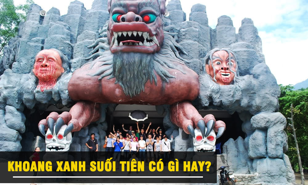 Khu nghỉ dưỡng Khoang Xanh Suối Tiên giữa không gian xanh mát